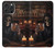 S4102 スカルバーアート Vintage Skull Tavern Artwork iPhone 16 pro max バックケース、フリップケース・カバー