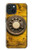 S4107 レトロ電話ダイヤル Retro Rotary Phone Dial Vintage iPhone 15 バックケース、フリップケース・カバー