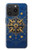 S4086 マリンコンパス柄 Nautical Compass Maritime Design iPhone 15 Pro バックケース、フリップケース・カバー
