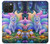 S4088 幻想キツネ精霊 Fantasy Fox Spirit Magical Artwork iPhone 15 Pro Max バックケース、フリップケース・カバー