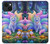 S4088 幻想キツネ精霊 Fantasy Fox Spirit Magical Artwork iPhone 14 バックケース、フリップケース・カバー
