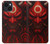 S4099 赤鬼幻想アート Mystic Red Demon Illustration iPhone 14 バックケース、フリップケース・カバー