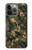S4091 デジタル迷彩柄 Green Digital Camouflage Pattern iPhone 13 バックケース、フリップケース・カバー
