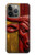 S4098 スペイン闘牛アート Span Bull Carved Artwork iPhone 13 バックケース、フリップケース・カバー