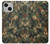 S4091 デジタル迷彩柄 Green Digital Camouflage Pattern iPhone 13 mini バックケース、フリップケース・カバー