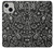 S4101 モンスター柄 Cute Cartoon Monster Pattern iPhone 13 mini バックケース、フリップケース・カバー