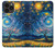 S4081 幻想銀河夜空アート Dreamy Spiral Galaxy Night Sky Art iPhone 13 Pro Max バックケース、フリップケース・カバー