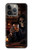 S4102 スカルバーアート Vintage Skull Tavern Artwork iPhone 13 Pro Max バックケース、フリップケース・カバー