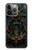 S4106 アンカーと舵輪アート Vintage Maritime Anchor Helm Art iPhone 13 Pro Max バックケース、フリップケース・カバー