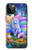 S4088 幻想キツネ精霊 Fantasy Fox Spirit Magical Artwork iPhone 12 Pro Max バックケース、フリップケース・カバー