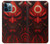 S4099 赤鬼幻想アート Mystic Red Demon Illustration iPhone 12 Pro Max バックケース、フリップケース・カバー