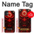 S4099 赤鬼幻想アート Mystic Red Demon Illustration iPhone 11 バックケース、フリップケース・カバー