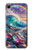 S4084 虹色ファンタジー波 Rainbow Ocean Wave Fantasy iPhone XR バックケース、フリップケース・カバー