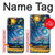 S4081 幻想銀河夜空アート Dreamy Spiral Galaxy Night Sky Art iPhone X, iPhone XS バックケース、フリップケース・カバー