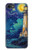 S4092 月夜の灯台風景 Moonlit Lighthouse Coastal Painting iPhone 7, iPhone 8, iPhone SE (2020) (2022) バックケース、フリップケース・カバー