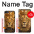 S4093 王冠ライオンアート Royal Lion Portrait Artwork iPhone 7, iPhone 8, iPhone SE (2020) (2022) バックケース、フリップケース・カバー
