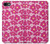S4097 ピンク花柄 Pink Floral Seamless Pattern Design iPhone 7, iPhone 8, iPhone SE (2020) (2022) バックケース、フリップケース・カバー