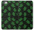 S4087 かわいいおばけ柄 Cute Green Ghost Cartoon Pattern iPhone 6 6S バックケース、フリップケース・カバー