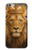 S4093 王冠ライオンアート Royal Lion Portrait Artwork iPhone 6 6S バックケース、フリップケース・カバー