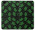 S4087 かわいいおばけ柄 Cute Green Ghost Cartoon Pattern iPhone 5 5S SE バックケース、フリップケース・カバー