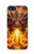 S4090 炎のドラゴンアート Epic Fire Dragon Fantasy Illustration iPhone 5 5S SE バックケース、フリップケース・カバー