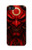 S4099 赤鬼幻想アート Mystic Red Demon Illustration iPhone 5 5S SE バックケース、フリップケース・カバー