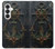 S4106 アンカーと舵輪アート Vintage Maritime Anchor Helm Art Samsung Galaxy S26 バックケース、フリップケース・カバー