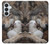 S4089 オオカミと子羊 Gentle Wolf And Lamb Friendship Art Samsung Galaxy S26 Plus バックケース、フリップケース・カバー