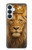 S4093 王冠ライオンアート Royal Lion Portrait Artwork Samsung Galaxy S26 Plus バックケース、フリップケース・カバー