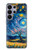 S4081 幻想銀河夜空アート Dreamy Spiral Galaxy Night Sky Art Samsung Galaxy S26 Ultra バックケース、フリップケース・カバー