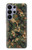 S4091 デジタル迷彩柄 Green Digital Camouflage Pattern Samsung Galaxy S26 Ultra バックケース、フリップケース・カバー