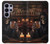 S4102 スカルバーアート Vintage Skull Tavern Artwork Samsung Galaxy S26 Ultra バックケース、フリップケース・カバー