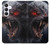 S4094 月夜のオオカミ Wolf Moonlight Fantasy Art Samsung Galaxy S25 FE バックケース、フリップケース・カバー