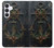 S4106 アンカーと舵輪アート Vintage Maritime Anchor Helm Art Samsung Galaxy S25 FE バックケース、フリップケース・カバー