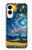 S4081 幻想銀河夜空アート Dreamy Spiral Galaxy Night Sky Art Samsung Galaxy S25 Edge バックケース、フリップケース・カバー
