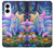 S4088 幻想キツネ精霊 Fantasy Fox Spirit Magical Artwork Samsung Galaxy S25 Edge バックケース、フリップケース・カバー