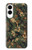 S4091 デジタル迷彩柄 Green Digital Camouflage Pattern Samsung Galaxy S25 Edge バックケース、フリップケース・カバー