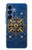 S4086 マリンコンパス柄 Nautical Compass Maritime Design Samsung Galaxy S25 バックケース、フリップケース・カバー