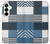S4082 モダンパッチワーク柄 Modern Geometric Patchwork Pattern Samsung Galaxy S25 Plus バックケース、フリップケース・カバー