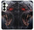 S4094 月夜のオオカミ Wolf Moonlight Fantasy Art Samsung Galaxy S25 Plus バックケース、フリップケース・カバー