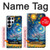 S4081 幻想銀河夜空アート Dreamy Spiral Galaxy Night Sky Art Samsung Galaxy S25 Ultra バックケース、フリップケース・カバー