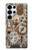 S4100 レトロ科学コラージュ Vintage Scientific Discovery Collage Samsung Galaxy S25 Ultra バックケース、フリップケース・カバー
