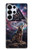 S4110 オオカミと古代紋章 Mystic Wolf Ancient Symbol Artwork Samsung Galaxy S25 Ultra バックケース、フリップケース・カバー