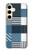 S4082 モダンパッチワーク柄 Modern Geometric Patchwork Pattern Samsung Galaxy S24 バックケース、フリップケース・カバー