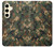 S4091 デジタル迷彩柄 Green Digital Camouflage Pattern Samsung Galaxy S24 バックケース、フリップケース・カバー