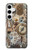 S4100 レトロ科学コラージュ Vintage Scientific Discovery Collage Samsung Galaxy S24 Plus バックケース、フリップケース・カバー