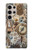 S4100 レトロ科学コラージュ Vintage Scientific Discovery Collage Samsung Galaxy S24 Ultra バックケース、フリップケース・カバー