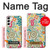 S4078 カラフル落書き柄 Abstract Colorful Doodle Pattern Samsung Galaxy S23 Plus バックケース、フリップケース・カバー