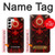 S4099 赤鬼幻想アート Mystic Red Demon Illustration Samsung Galaxy S23 Plus バックケース、フリップケース・カバー