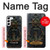 S4106 アンカーと舵輪アート Vintage Maritime Anchor Helm Art Samsung Galaxy S23 Plus バックケース、フリップケース・カバー